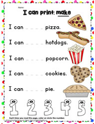 Kindergarten Word Activities 106